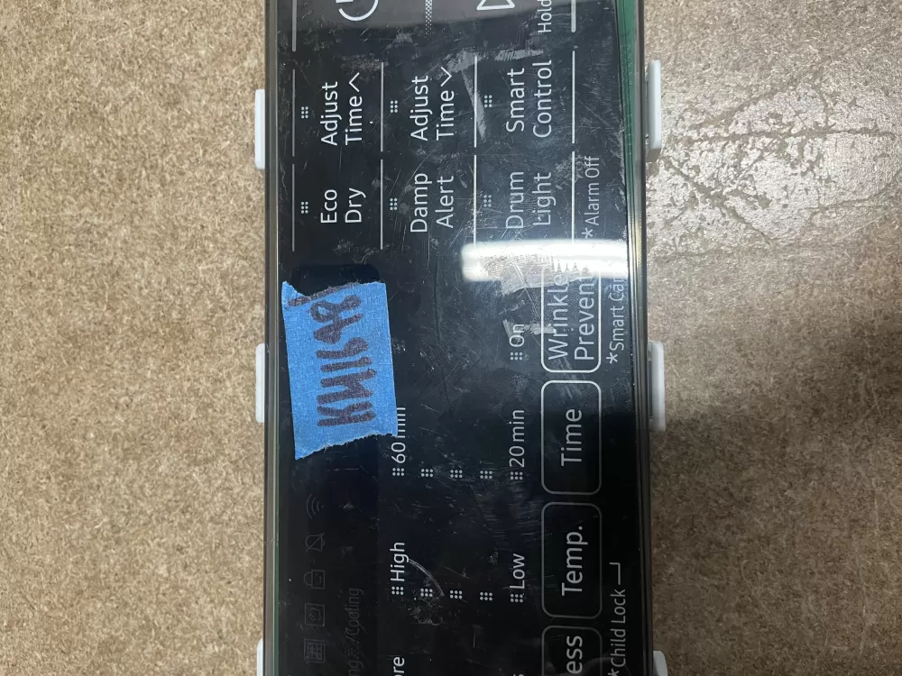 Samsung DC97 23123C DC92 02401A Dryer Control Board Module AZ10152 | KM1648