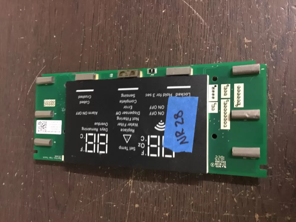GE 197D8543G003 Wr55x30487 Refrigerator Control Board AZ16410 | NR28
