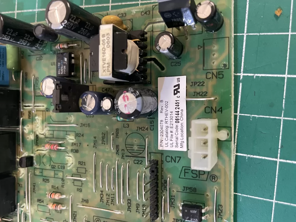 Whirlpool Kenmore WPW10135091 Refrigerator Control Board AZ206809 | Wm2278