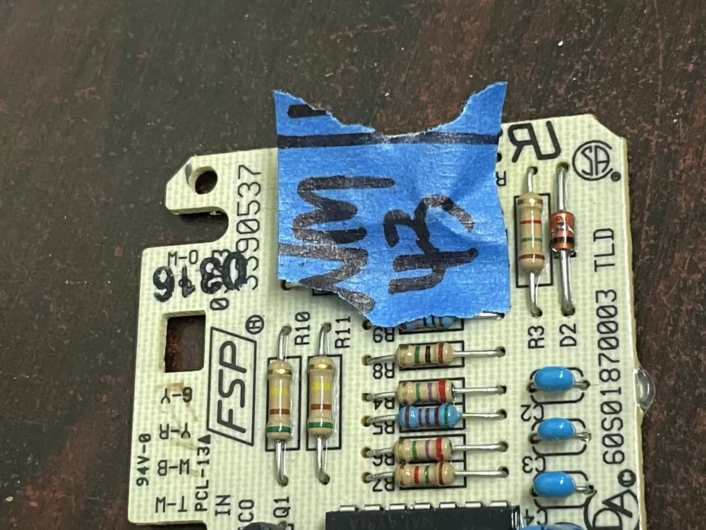 Whirlpool Maytag W10476828 Dryer Moisture Sensor Control Board AZ27486 | WM43