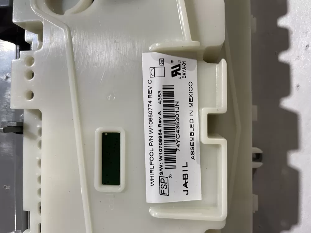 Whirlpool W10650774 W10671752 Dishwasher Control Board AZ184748 | Wm1243