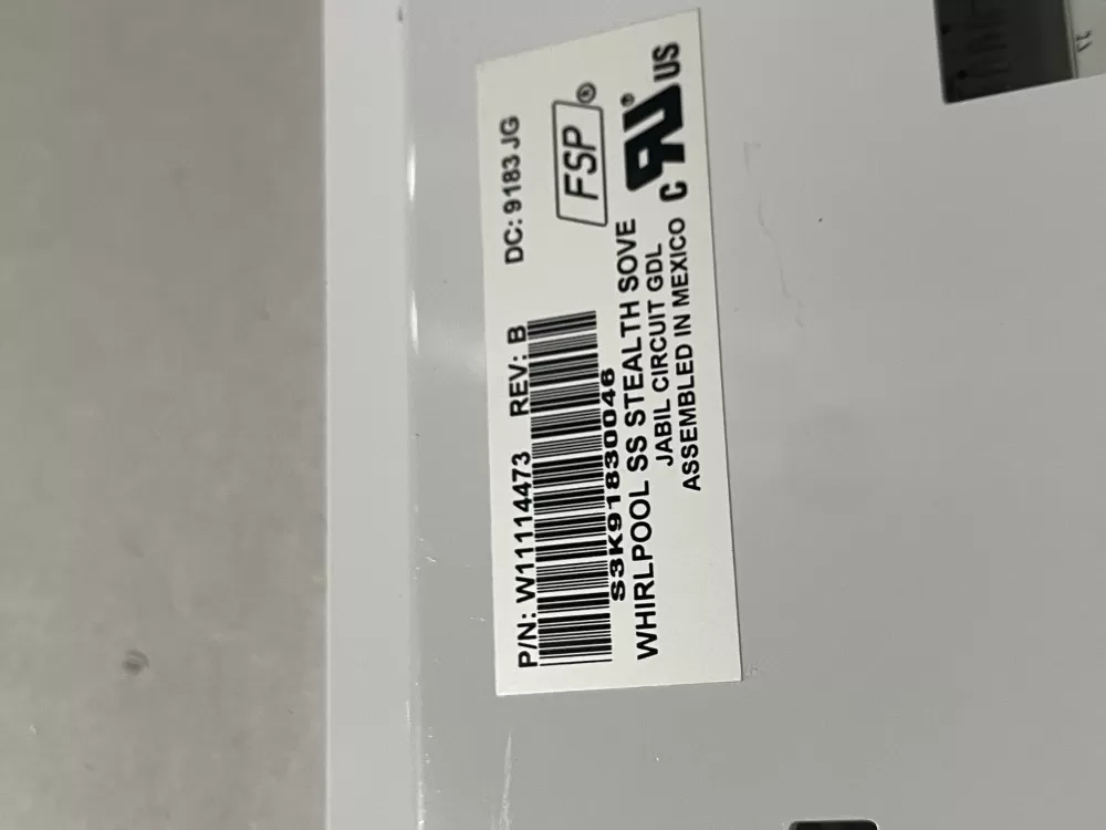 Whirlpool W10887493 W11043015 Refrigerator Control Board AZ227816 | Wm1932