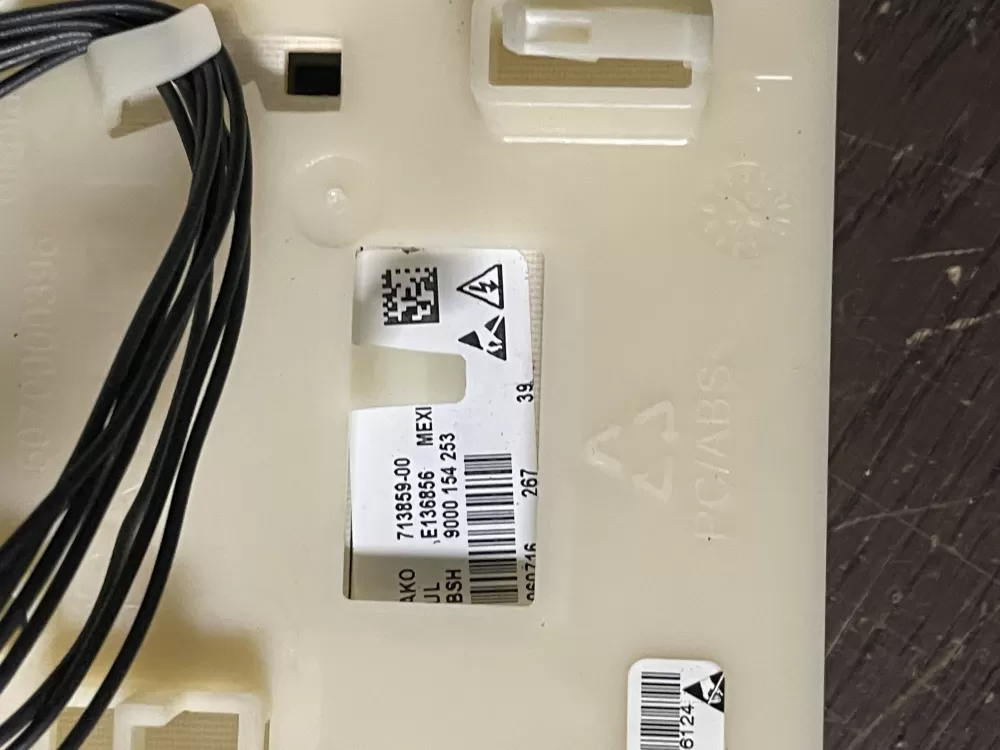 Bosch 713859 00 Dryer Control Board AZ47695 | Wmv440