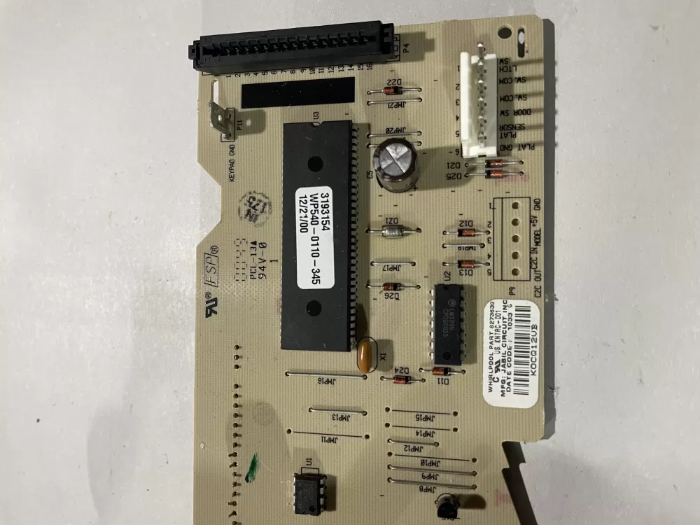 Whirlpool Kenmore WP8523665 8522442 Range Oven Control Board AZ191978 | KM633