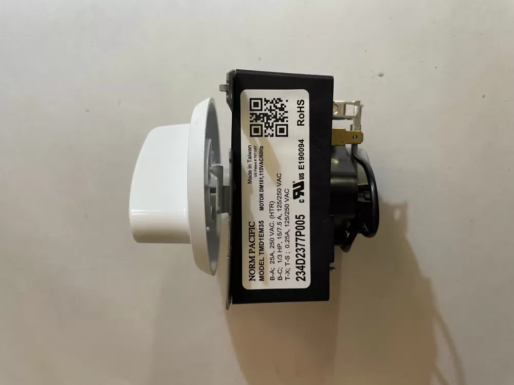 Hotpoint  General Electric WE04X25280 234D2377P005 Dryer Timer