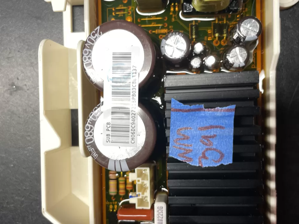 Samsung DC94 02721B Washer Control Board AZ36672 | Wm391