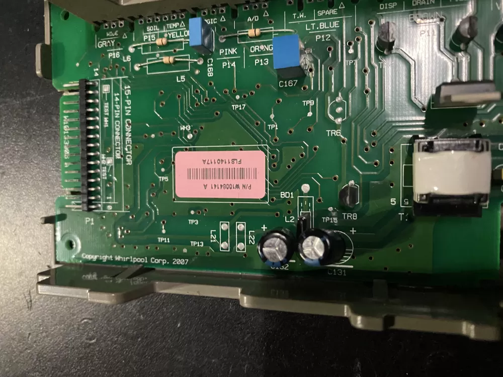 Kenmore KitchenAid W10084141 Dishwasher Control Board AZ27924 | BK299