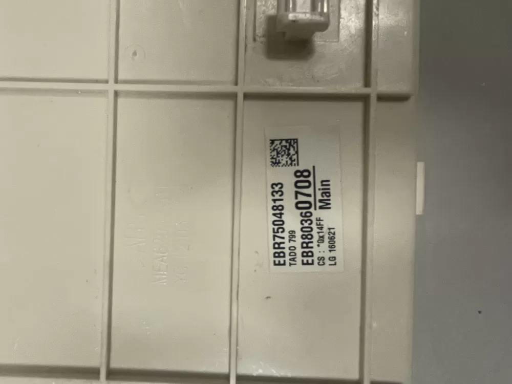 LG EBR75048133 Washer Control Board AZ226207 | Wmv285