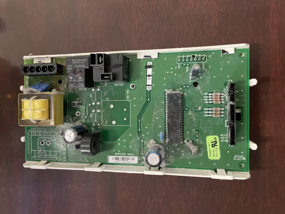 Whirlpool  Maytag  Kenmore WP8546219  AP6013143  8546219  1060737  3978889  3978917  3978918  3978918R  3980062  3980062R  661653  8546219EXCR  8546219R  8557308  8557308R  PS11746365  FGWPL502W7J Dryer Control Board