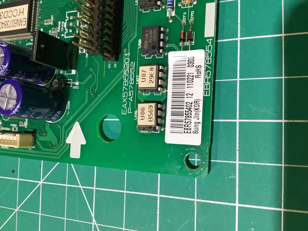 GE WB27X35345 Microwave Control Board AZ130310 | NR2332