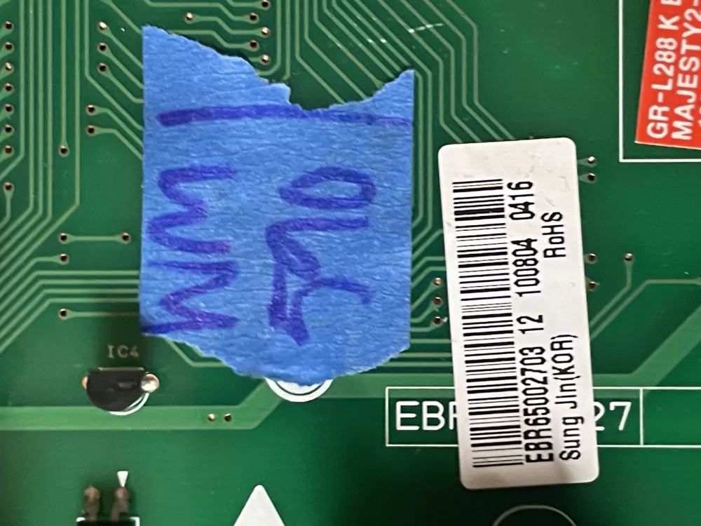 LG Kenmore EBR65002702 EBR65002703 Refrigerator Control Board AZ44190 | Wm590