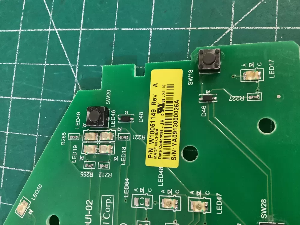 W10051149 WPW10051149 PS11748073 Washer Control Board AZ198003 | NR2764