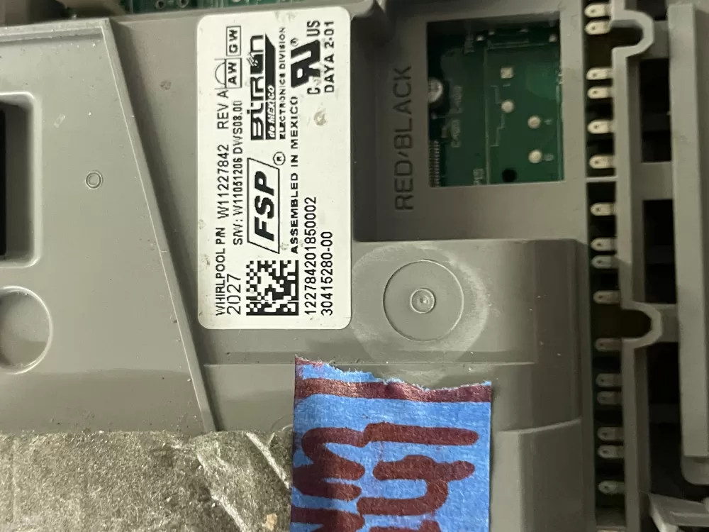 W10904714 W11087207 W11170179 Dishwasher Control Board AZ37402 | Wm441