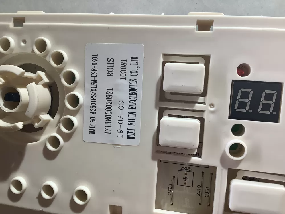 Frigidaire 17138000020921 Washer Control Board AZ150362 | BGV772