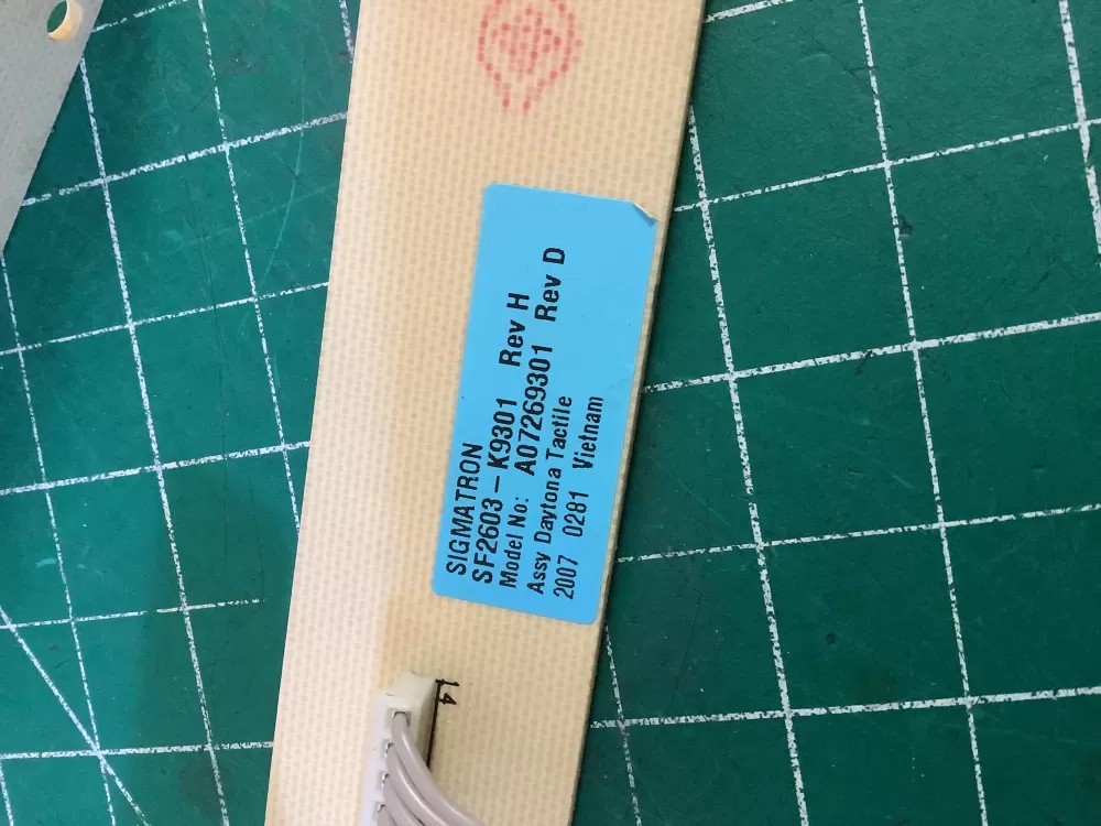 Electrolux Frigidaire A07269301 Dishwasher Control Board AZ198841 | NR2770