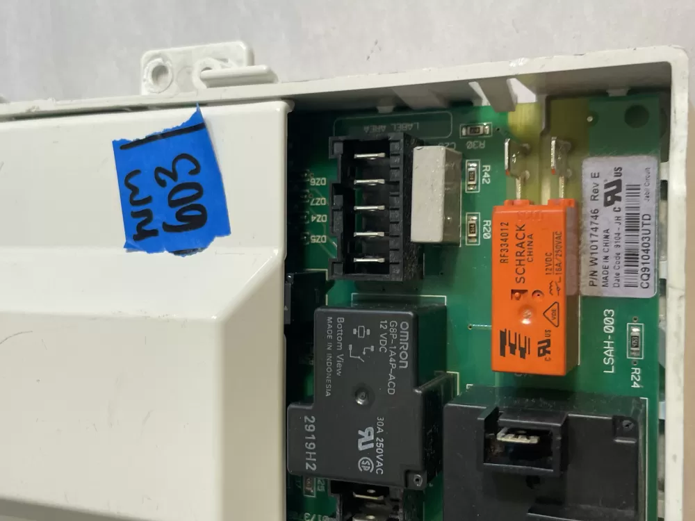 Whirlpool Maytag Kenmore W10182365 Dryer Control Board AZ194437 | Wm603