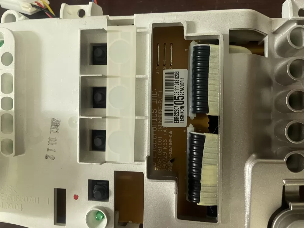 LG EBR62280705 Eax61081001 Washer Control Board AZ101136 | KMV155