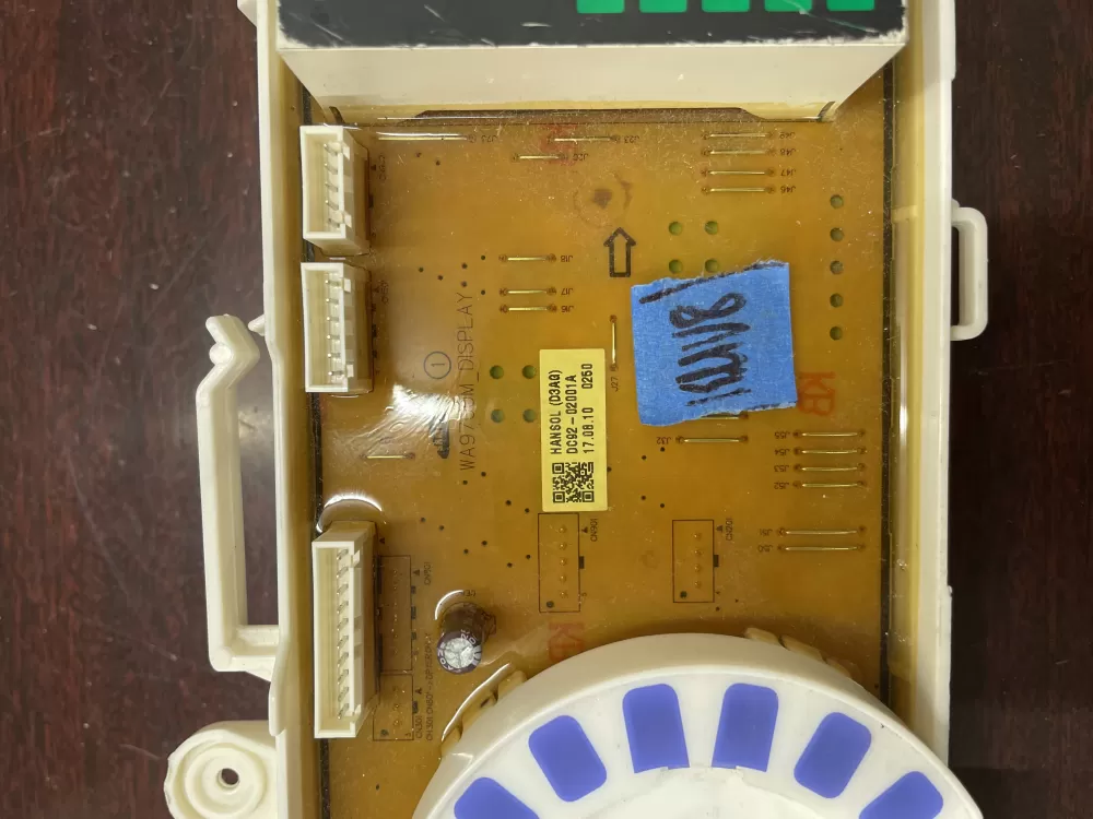 Samsung DC92 02001A AP6243666 DC92 02005A Washer Control Board AZ28412 | KMV8