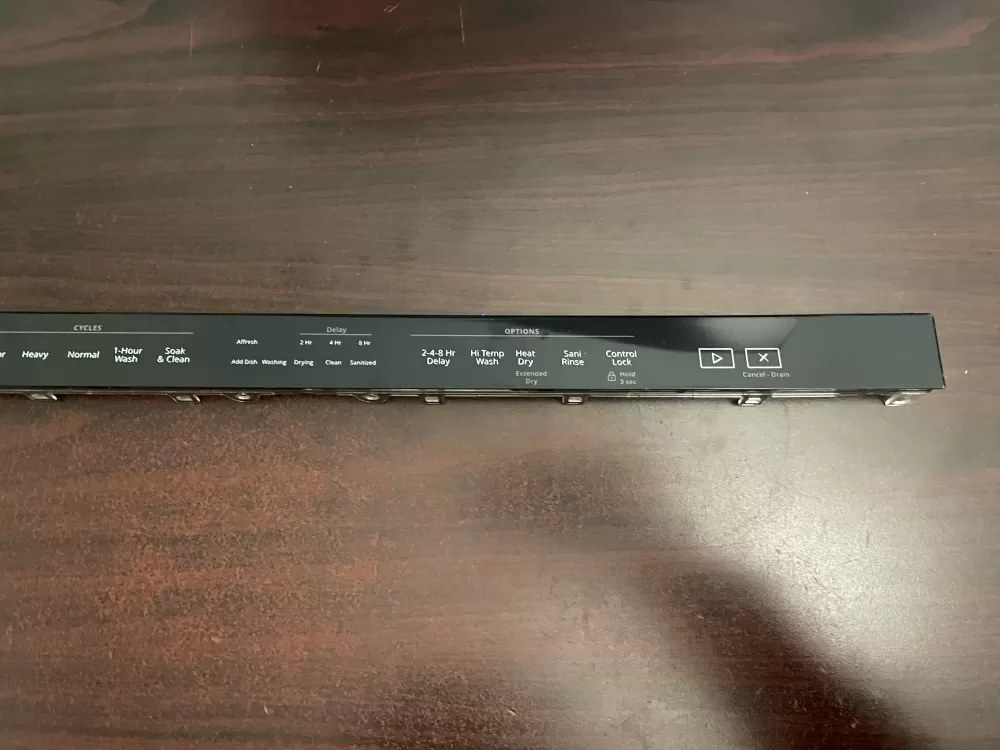 Whirlpool W11093303 Dishwasher Control Board UI Panel AZ103742 | KMV345