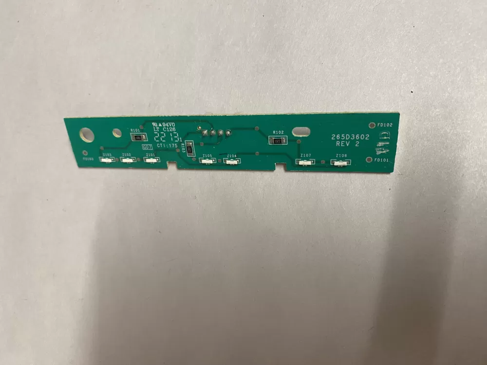 GE 265D3602G001 Dishwasher Control Board Panel