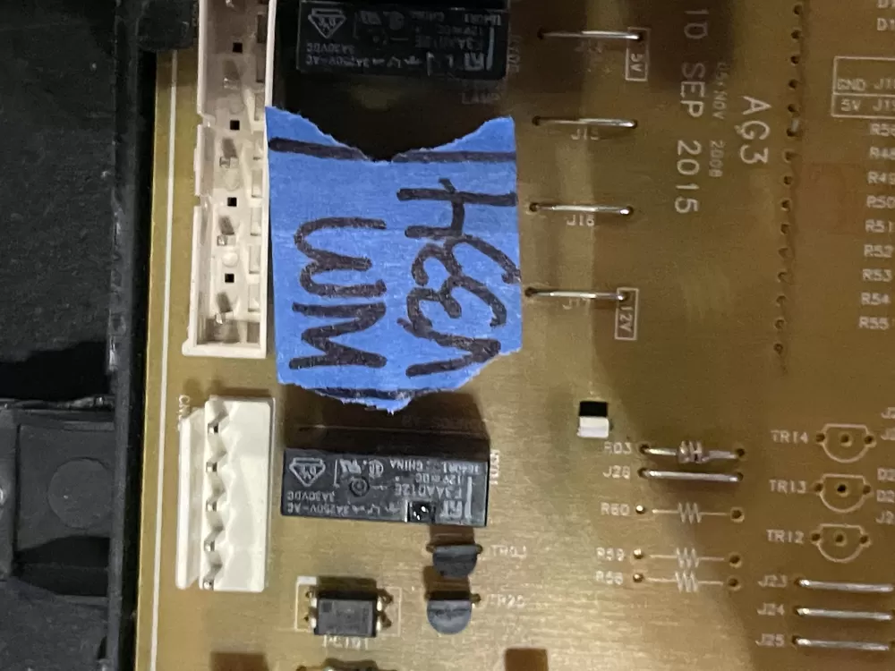 Samsung DE41 00376B DE92 03045H Range Control Board AZ25179 | WMV334