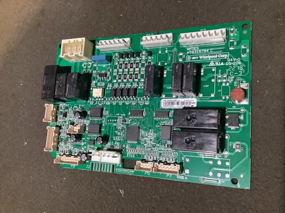 Whirlpool  KitchenAid W10801162  WPW10675033  AP6023728  4449160  PS11757074  W10675033  W10811365  W10852119 Refrigerator Control Board
