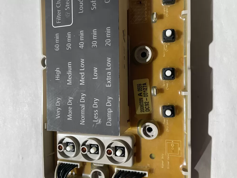 Samsung DC92 00127A Dryer Control Board AZ209129 | KMV837