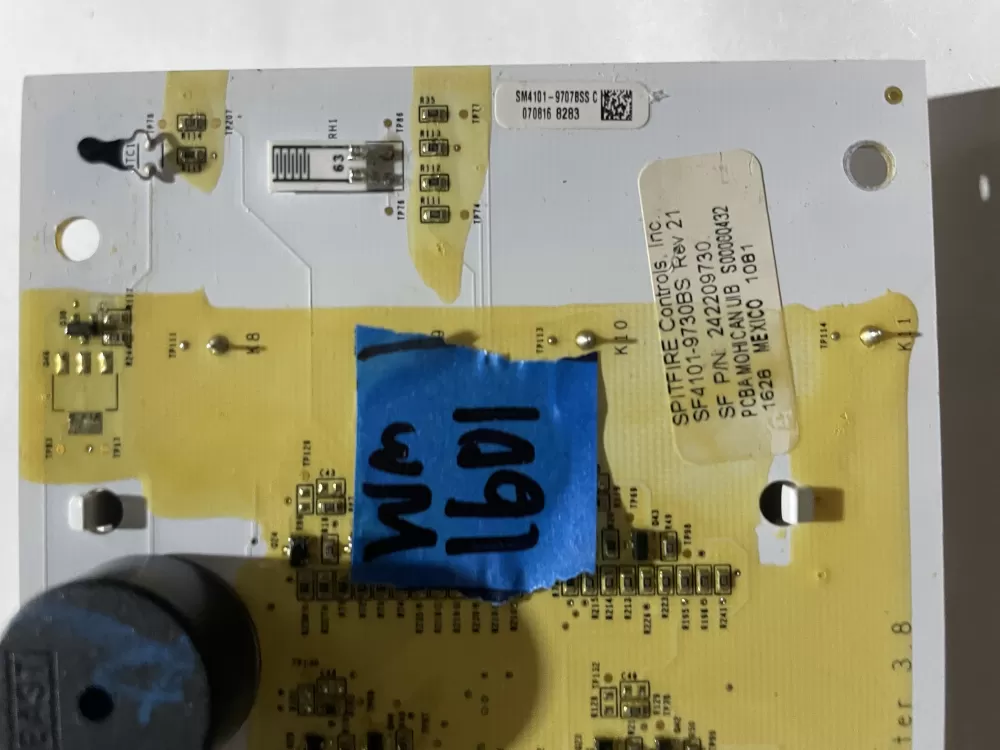 Frigidaire AP6285796 Refrigerator Display Control Board P# AZ191524 | Wm1601