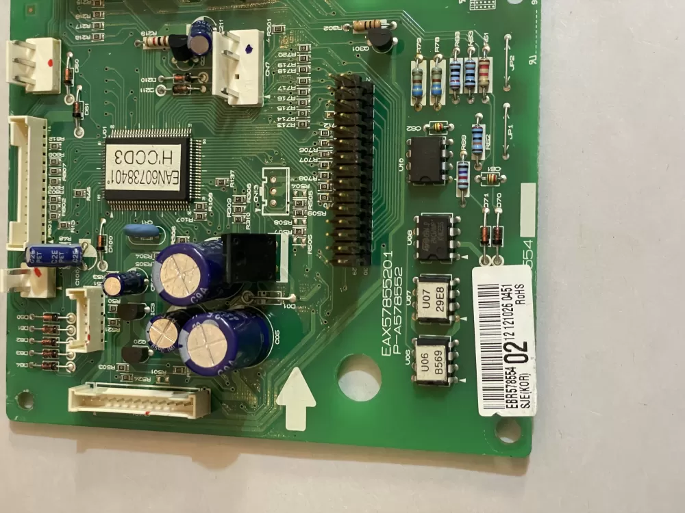 GE WB27X35345 Microwave Control Board AZ192827 | KM2297