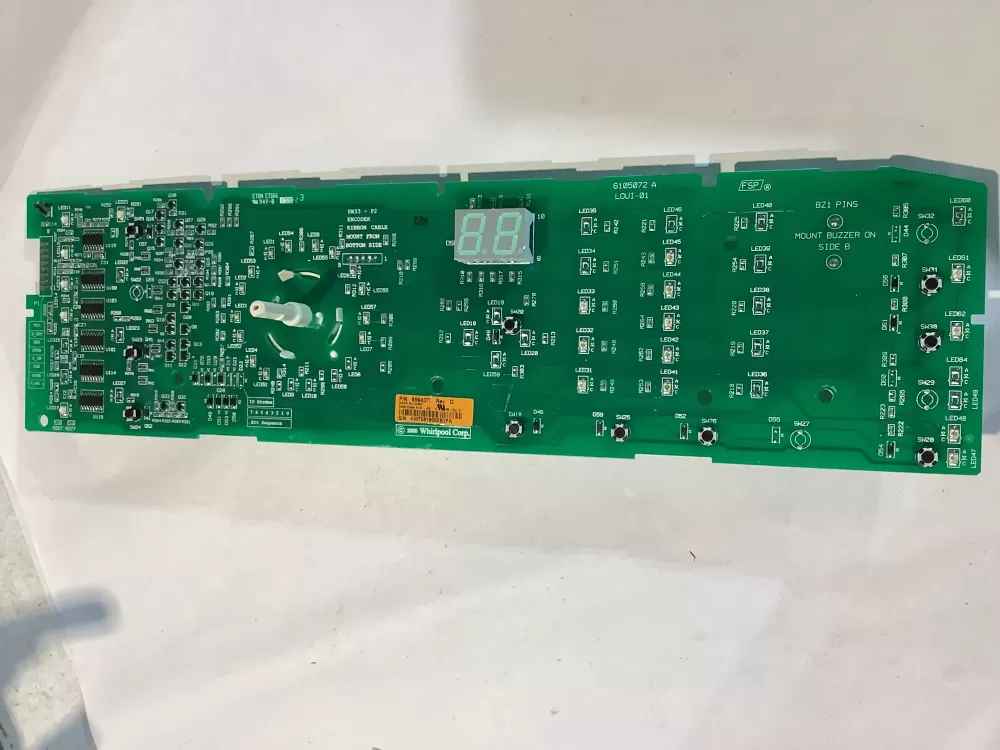 Whirlpool Kenmore 8564377 8564383 Dryer Control Board AZ147252 | BG2474