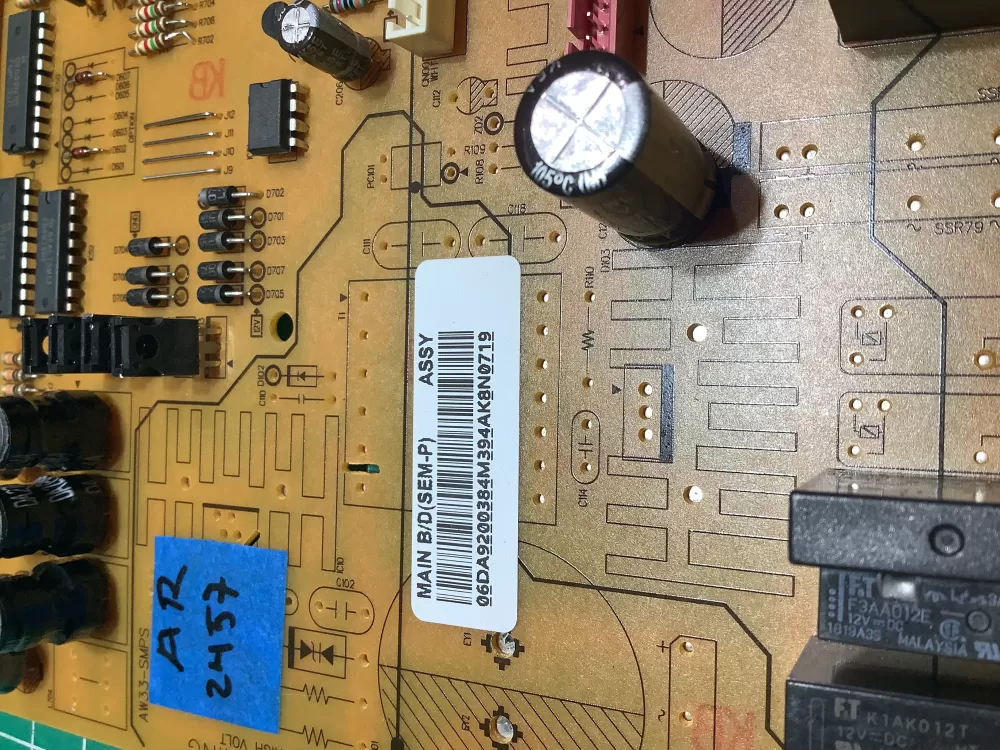 Samsung DA9200384M Refrigerator Control Board