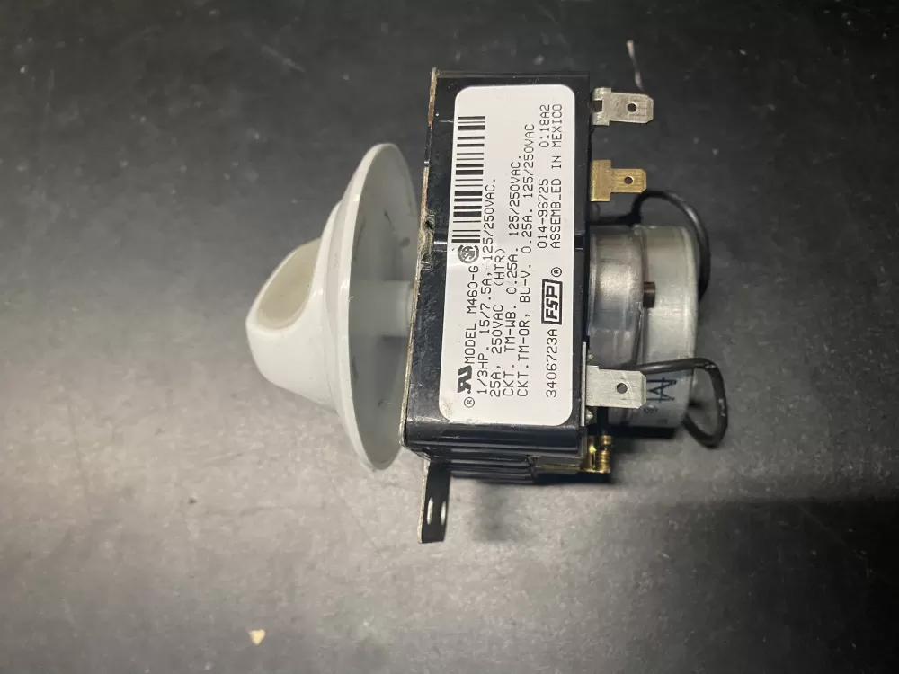 Whirlpool 3406723A 4433735 AP6008572 PS11741712 Dryer Timer AZ10132 | BK1017