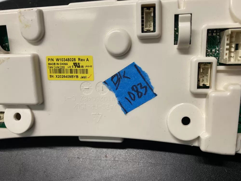 Whirlpool W10444950 W10348028 Dryer W10352341 AZ2427 | BK1083