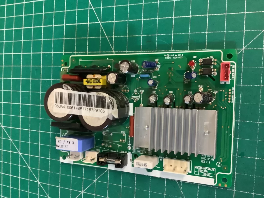 Samsung DA41 00585A 00614B Refrigerator Control Board Inverter AZ228825 | NR537