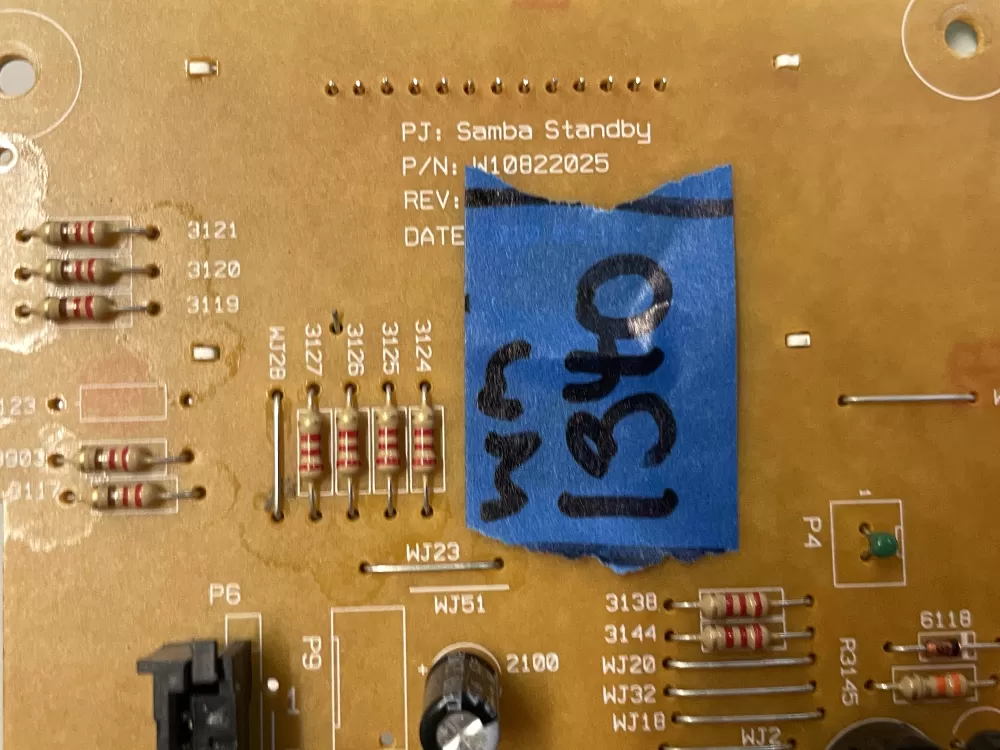 Whirlpool W10849829 Microwave Oven Control Board AZ218826 | Wm1340