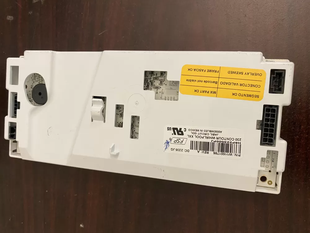 Whirlpool W11636544 Refrigerator Control Board Dispenser AZ37063 | BK386