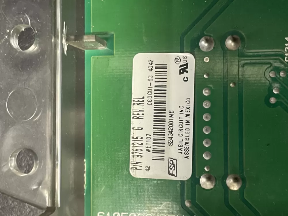 Whirlpool 9761215 Range Oven Display Control Board AZ10933 | 1311