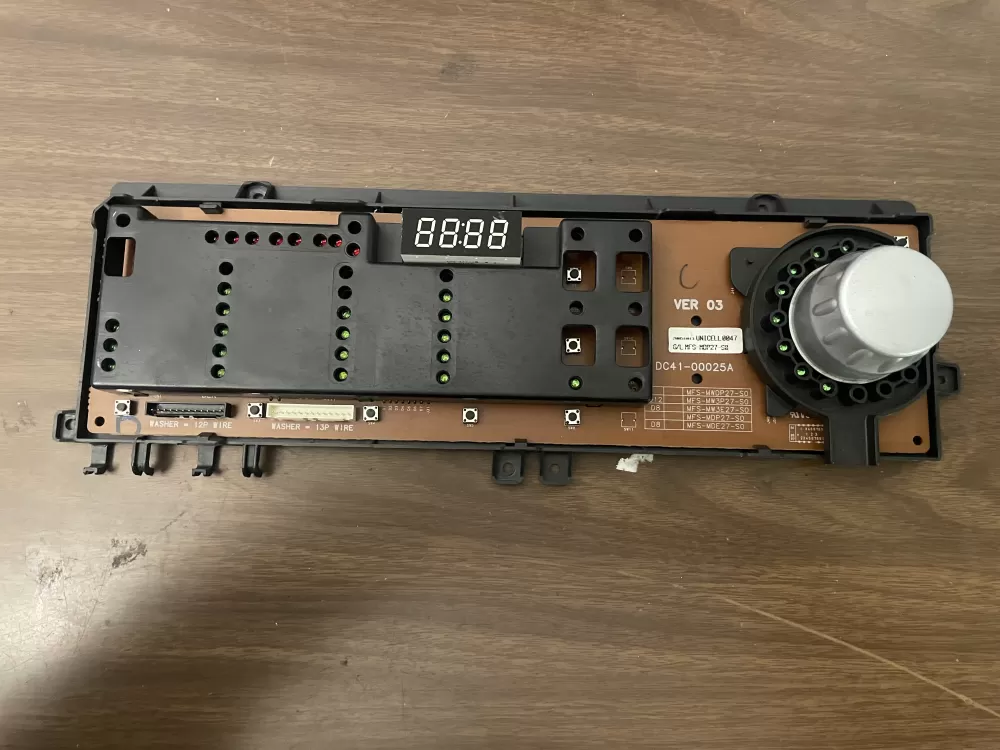 Samsung  DC92-00124A  AP4336556  MFS-MW3E27-S0LF  DC92-00122A  DC41-00025A  MFS-MW3E27-T5 Washer Control Board