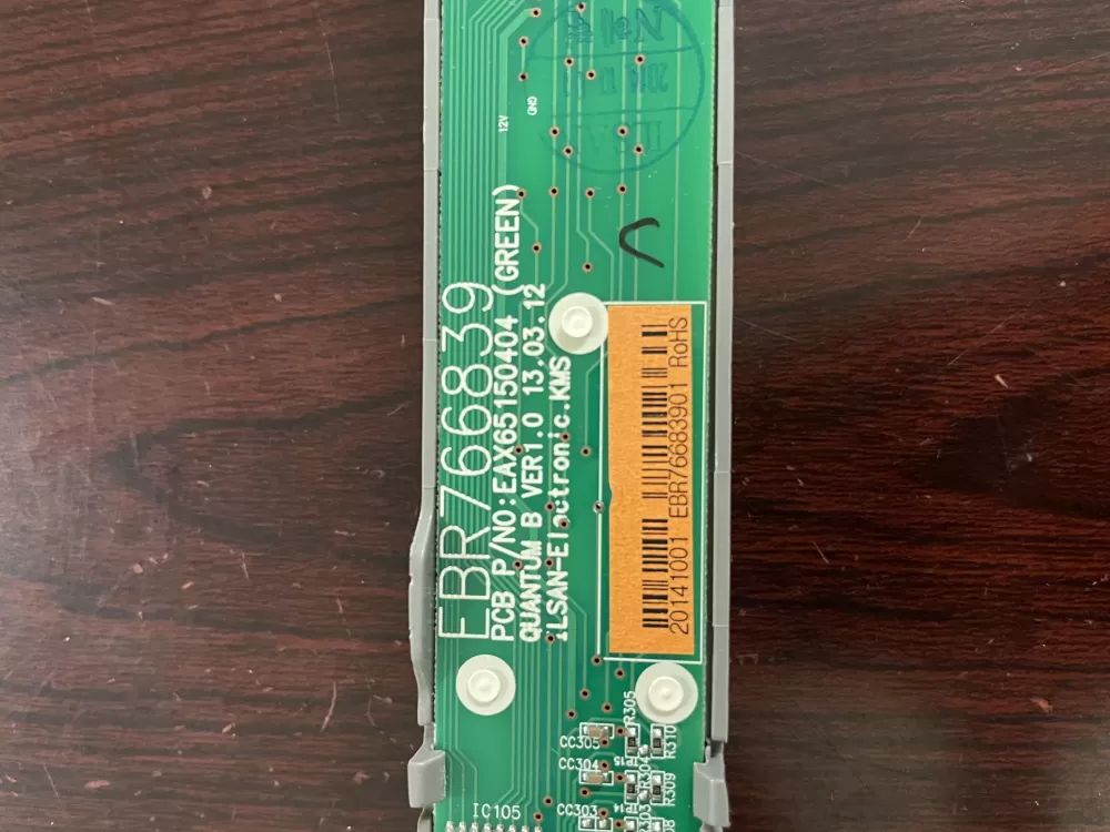 LG EBR76683901 Refrigerator Control Board AZ85565 | KM1159