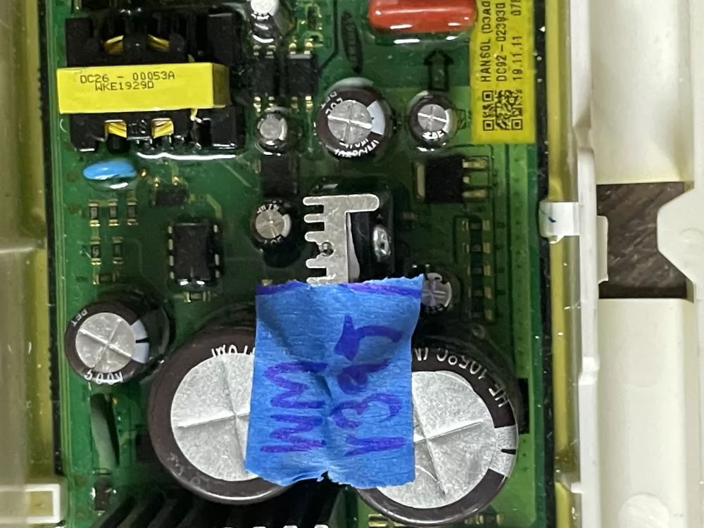 Samsung DC92-02393G DC92-02393M PS16556778 Washer Control Board AZ44231 | WMV395