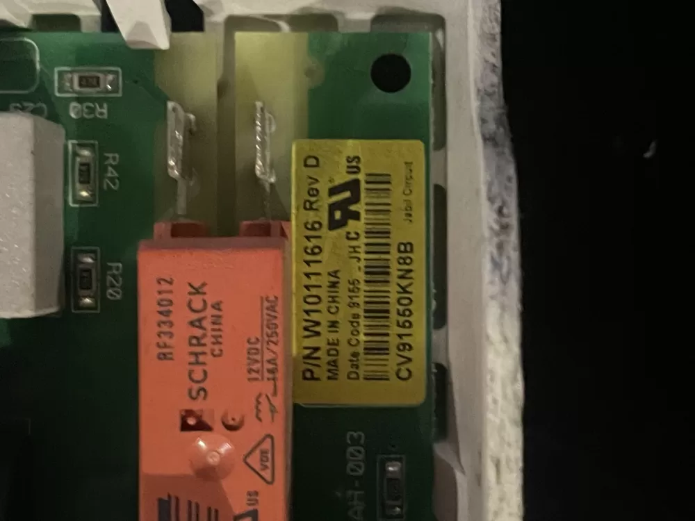 Whirlpool Maytag WPW10111616 W10118243 Dryer Control Board AZ35092 | Wm405