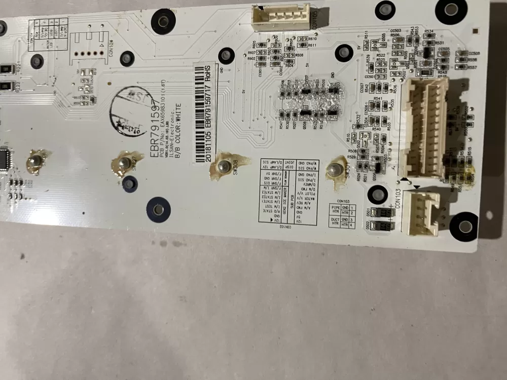 LG EBR79159717 Refrigerator Control Board Dispenser AZ195869 | BK1084