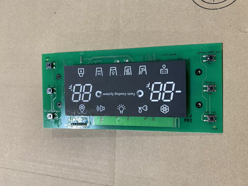 Samsung DA41-00463F Refrigerator UI Display Control Board AZ87867 | BK1327