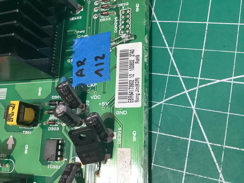 Kenmore LG EBR64173902 Refrigerator Electronic Control Board AZ187880 | AR112