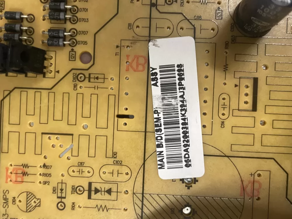 Samsung DA41-00384K Refrigerator Control Board AZ224238 | Wm961