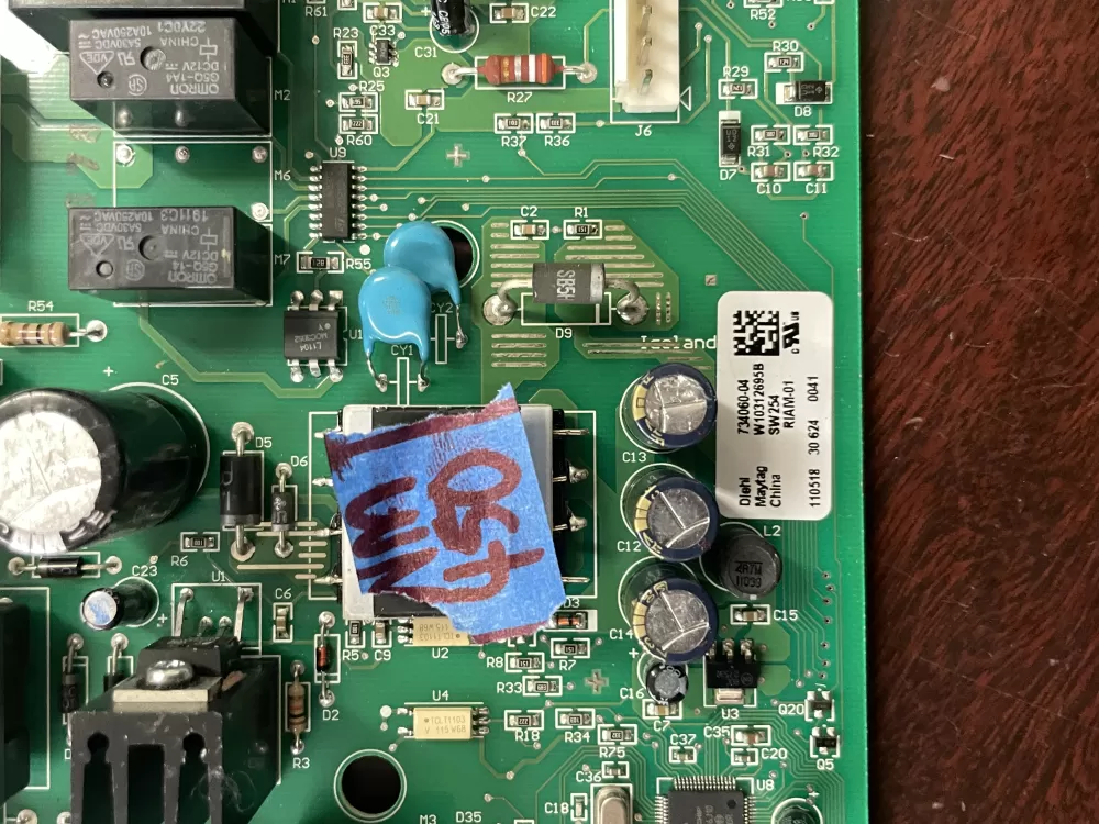 Whirlpool W10312695 Refrigerator Control Board AZ37530 | Wm450