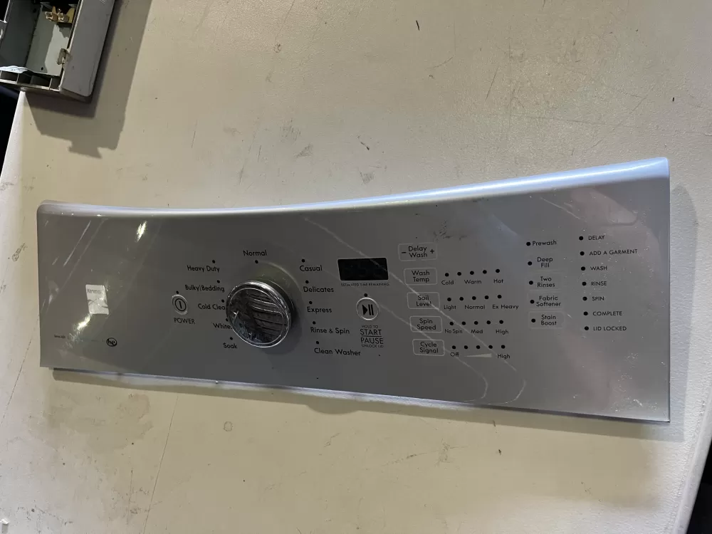 Kenmore W10643917 W10643919 Washer Control Board Touchpad Panel