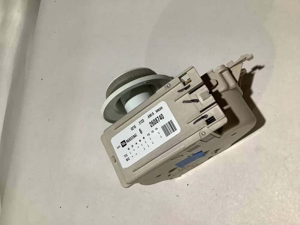 Maytag 62608740 6 2608740 2608740 WP22003499 22003370 22003499 824669 AP6006366 PS11739439 EAP11739439 Washer Timer
