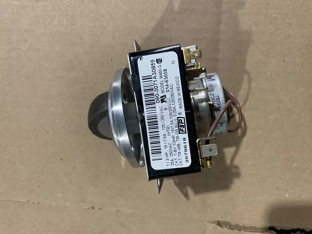 Whirlpool Amana Admiral AP6009056 3979618 3979618R Dryer Timer AZ63803 | BK2081