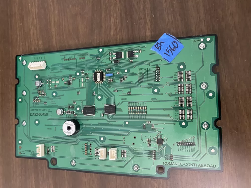 Samsung DA92-00450 Refrigerator Control Board AZ82912 | BK1560